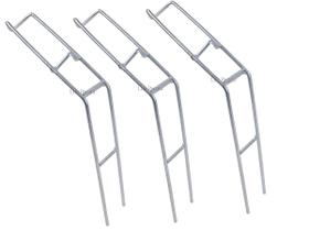 Kit 3 Suporte para Vara 45 Grau (34cm) - Gold Fish