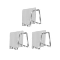 Kit 3 Suporte Porta Esponja Bucha Pia Inox Modelo BM-F1538 Kit 3 Suporte Porta Esponja Bucha Pia Inox Modelo BM-F1538