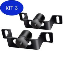 Kit 3 Suporte Universal Fixo para Tv Led Plasma 14 A 84 100kg