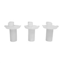 Kit 3 Suportes Bucha Aparador Água para Refrigerador Consul 280L