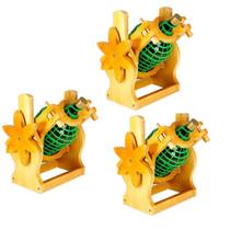 Kit 3 Suportes De Garrafão Delenha Decor - Cor Cerejeira Kit 3 Suportes De Garrafão Delenha Decor - Cor Cerejeira