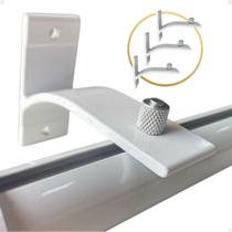 Kit 3 Suportes Inove 100% Aluminio Trilho Suíço Ou Varão Wave - Varias Cores Kit 3 Suportes Inove 100% Aluminio Trilho Suíço Ou Varão Wave - Varias Cores