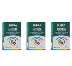 Kit 3 Supra Luteina + Zeaxantina Vit A, C, E E Zinco 60 Capsulas Kit 3 Supra Luteina + Zeaxantina Vit A, C, E E Zinco 60 Capsulas