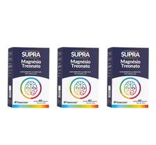 Kit 3 Supra Magnesio Treonato 60 Cápsulas. Herbamed Kit 3 Supra Magnesio Treonato 60 Cápsulas. Herbamed