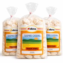 Kit 3 Suspiro Caseiro Tradicional CELLENA 140g Kit 3 Suspiro Caseiro Tradicional CELLENA 140g