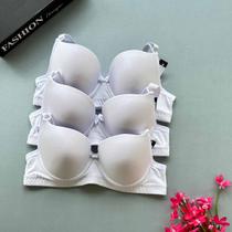 Kit 3 Sutiã Bojo Básico Liso Alça Reforçada Sutiã Atacado