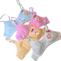 Kit 3 Sutiã Juvenil Menina Moça Bojo Espuma Confortável Top Juvenil Kit 3 Sutiã Juvenil Menina Moça Bojo Espuma Confortável Top Juvenil