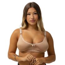 Kit 3 Sutiã Reforçado sem bojo com Aro Soutien Sustentação Feminino Adulto Atacado