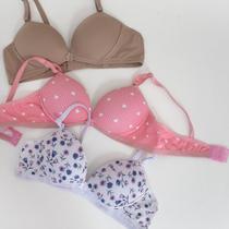 Kit 3 Sutian Infantil Top Bojo Adolescente Moça Kit 3 Sutian Infantil Top Bojo Adolescente Moça