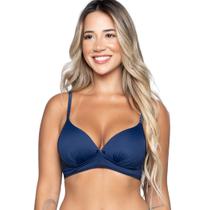 Kit 3 Sutiãs com Bojo Vekyo Molinho Flex sem Arco Soft Roupa Íntima
