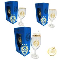 Kit 3 Taças Windsor 330Ml Cerveja Coquetel Chopp Bar Grêmio