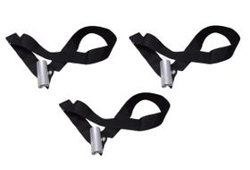 Kit 3 Talabarte Simples para Lira 5 cm, cor Preta Spanking