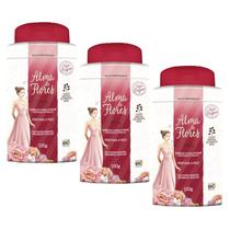 Kit 3 Talco Alma De Flores Floral Intense 100G - Memphis Kit 3 Talco Alma De Flores Floral Intense 100G - Memphis
