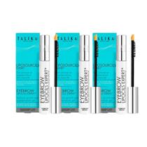 Kit 3 Talika Eyebrow Lipocils Tratamento para Sobrancelhas - 10ml