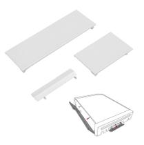 Kit 3 Tampas De Porta Slot Para Nintendo Wii - Branca - TechBrasil