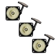 KIT 3 Tampas Partida Arranque 43cc Roçadeiras Import.- Sanre