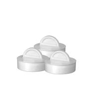 Kit 3 Tampas Plástica Para Válvula Tanque Pia Escoamento