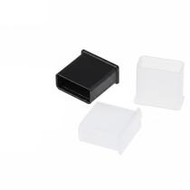 Kit 3 Tampas Protetoras de Silicone para Cabo Tipo-C USB Antipoeira e Reutilizáveis