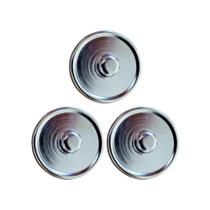 Kit 3 Tampões Tampão Para Cuscuzeira Drone, 2, 3 e 4 Cubas/Porções Alumínio JR. 1, 2 ou 3 Unidades.