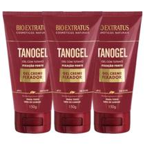 KIT 3 Tanogel Radical Fixação Forte 150g Bio Extratus