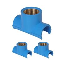 Kit 3 Tapa Furo Tee Soldavel Rosca Metal 1/2 X 25mm- Estrela Kit 3 Tapa Furo Tee Soldavel Rosca Metal 1/2 X 25mm- Estrela