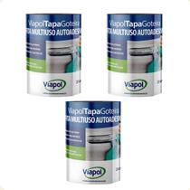 KIT 3 Tapa Goteira 20cm x 10m Multiuso Viapol KIT 3 Tapa Goteira 20cm x 10m Multiuso Viapol