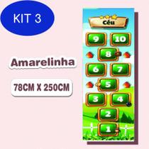 Kit 3 Tapete Amarelinha Android Game