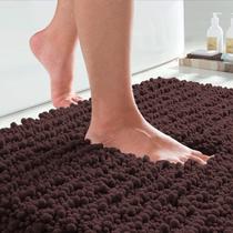 Kit 3 Tapete Antiderrapante para Banheiro Macarrão Bolinha Porta de Entrada Sala de Estar Quarto Peludo Bem Vindo