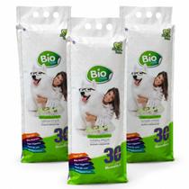 Kit 3 Tapete Higiênico Bio Pads 80x60cm 90un Alta Absorção Kit 3 Tapete Higiênico Bio Pads 80x60cm 90un Alta Absorção