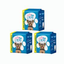 Kit 3 Tapete Higiênico Good Pad 60x60 100 Un Cães New Good