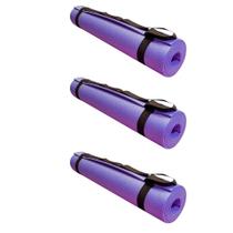 Kit 3 Tapete Yoga Alça 170x60cm 5mm Evamax Lilás Kit 3 Tapete Yoga Alça 170x60cm 5mm Evamax Lilás
