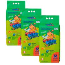 Kit 3 tapetes higiênico cães super seçao citrus c/30 unidades Kit 3 tapetes higiênico cães super seçao citrus c/30 unidades