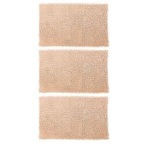 Kit 3 Tapetes para Banheiro Bolinha Antiderrapante 38x58cm Microfibra