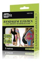 KIT 3 Taping Fita Adesiva 5mx5cm - MB FIT - Bandagem - Cor aleatória