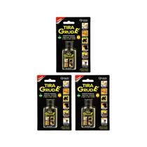 Kit 3 Tapmatic Tira Grude Blister Quimatic 40 Ml Remove Resíduos De Adesivos Cola E Grude Em Superfícies Metálicas Plásticas E Vidro Fa1
