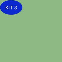 Kit 3 Tecido Feltro 100% Poliester 1,40 Mt Largura Verde Agua