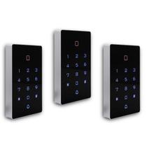 Kit 3 Teclado De Acesso Touch Controle Rfid Digital Leitor Cartão Kit 3 Teclado De Acesso Touch Controle Rfid Digital Leitor Cartão