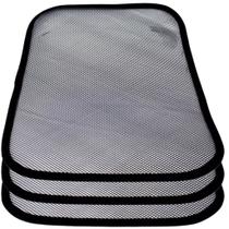 Kit 3 Tela Para Pia e Lavatório 57x35cm Pra Industria e Restaurante Evita Entupimento Protege Cuba Inox Nylon Resistente