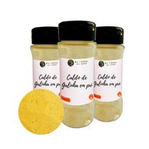 Kit 3 Tempero Caldo de Galinha em Pó Sabor Premium Pote com Dosador 80g Kit 3 Tempero Caldo de Galinha em Pó Sabor Premium Pote com Dosador 80g