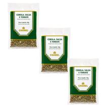 Kit 3 Tempero Cebola Salsa E Tomate 30g Chamel Original
