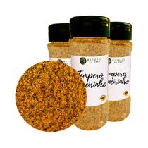 Kit 3 Tempero Mineiro Premium Alta Qualidade Pote com Dosador 60g Kit 3 Tempero Mineiro Premium Alta Qualidade Pote com Dosador 60g