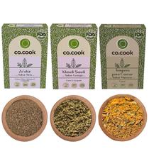 Kit 3 Temperos Funcionais Co.cook Zaatar, Khmeli Suneli E Cuscuz Marroquino 225g - UN / 3 Kit 3 Temperos Funcionais Co.cook Zaatar, Khmeli Suneli E Cuscuz Marroquino 225g - UN / 3
