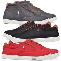 Kit 3 Tênis Casual Masculino Confortável Macio Dia a Dia