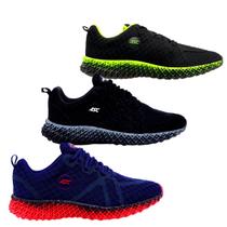 Kit 3 Tênis Feminino-Masculino Esporte Cadarço Ajustável Academia Corrida Dia a Dia