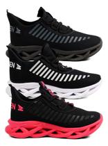 Kit 3 Tênis Feminino Para Academia Caminhada Confortável Casual Barato Dia a Dia Kit 3 Tênis Feminino Para Academia Caminhada Confortável Casual Barato Dia a Dia