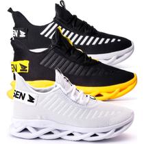 Kit 3 Tênis Masculino Academia Corrida Caminhada Casual Kit 3 Tênis Masculino Academia Corrida Caminhada Casual