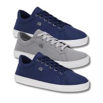 Kit 3 Tênis Masculino Casual Ultra Confortável e Resistente