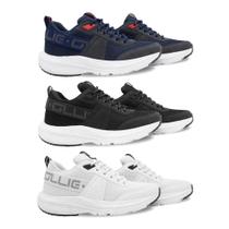 Kit 3 Tênis Ollie Juvenil Virtus Menino Conforto Kit 3 Tênis Ollie Juvenil Virtus Menino Conforto