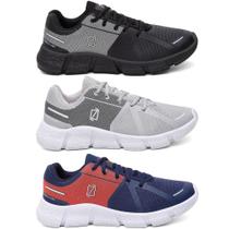 Kit 3 Tênis Veloster Masculino Dia a Dia Esportes Academia Treino