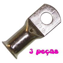 Kit 3 Terminal Olhal de Compressão para Cabos e Fios de 120mm Kit 3 Terminal Olhal de Compressão para Cabos e Fios de 120mm